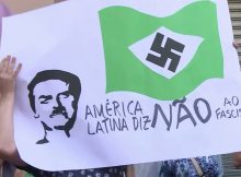 A NOSSA BANDEIRA JAMAIS SERÁ VERMELHA - FOTO: REPRODUÇÃO